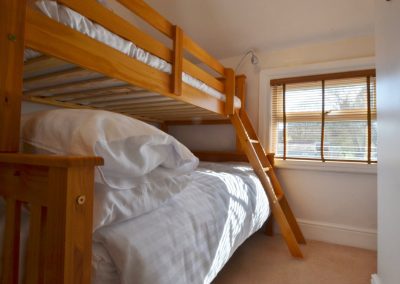 Bunk beds in the Self catering holiday cottage in the North York Moors