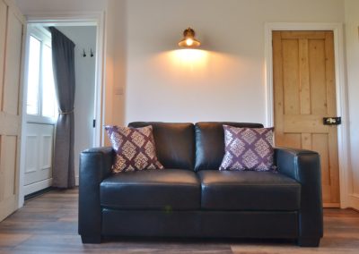 Sofa of the Self catering holiday cottage in the North York Moors