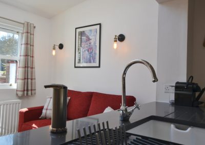 Kitchen of the Self catering holiday cottage in the North York Moors